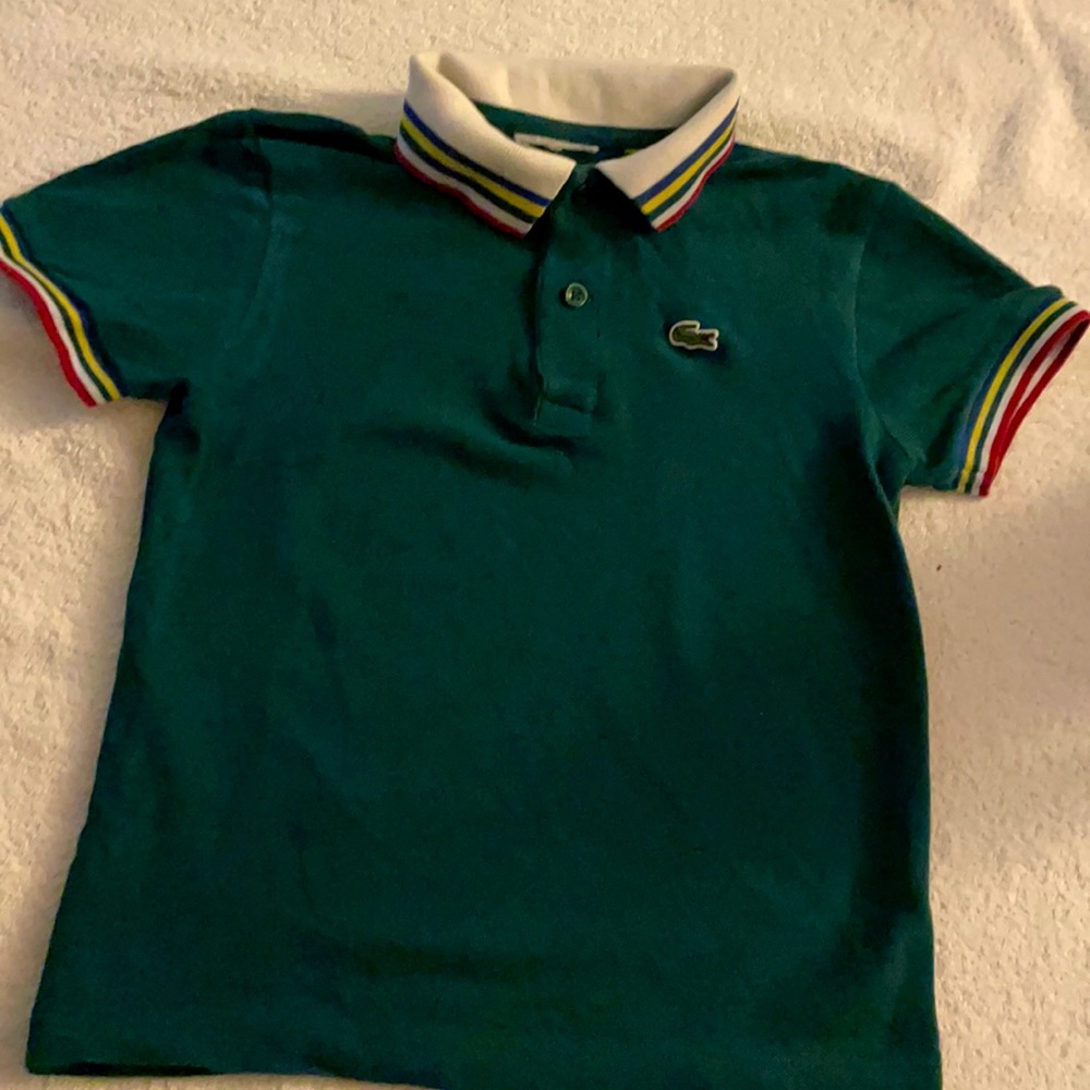 Kids Lacoste shirt size 6